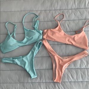 (2) zaful swim suits